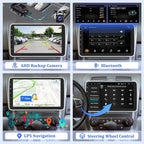 Central Multimídia Universal | Tela Rotativa e Flutuante Carplay Android Wifi (PARA QUALQUER CARRO)