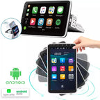 Central Multimídia Universal | Tela Rotativa e Flutuante Carplay Android Wifi (PARA QUALQUER CARRO)