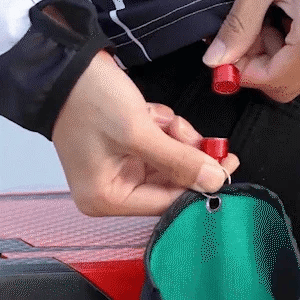 Luva de Polietileno Revestida em Látex
